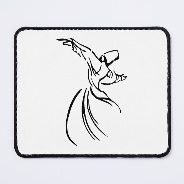 Item preview, Whirling Dervish Art, Sufi mystic Art, Molana Dance designed and sold by PersianGallary.