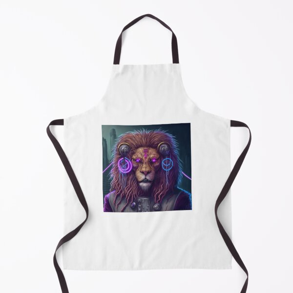 Item preview, Cyberpunk technology lion designed and sold by ARTeez⭐️⭐️⭐️⭐️⭐️.