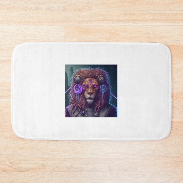 Item preview, Cyberpunk technology lion designed and sold by ARTeez⭐️⭐️⭐️⭐️⭐️.