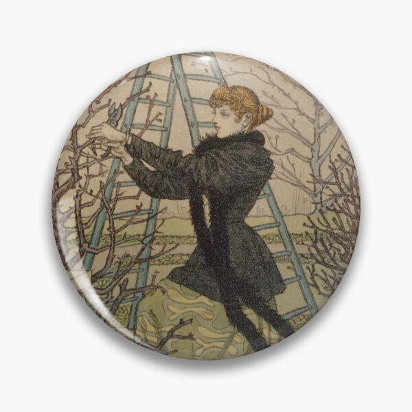 Item preview,  Eugene Grasset  February designed and sold by TeeARTHY.