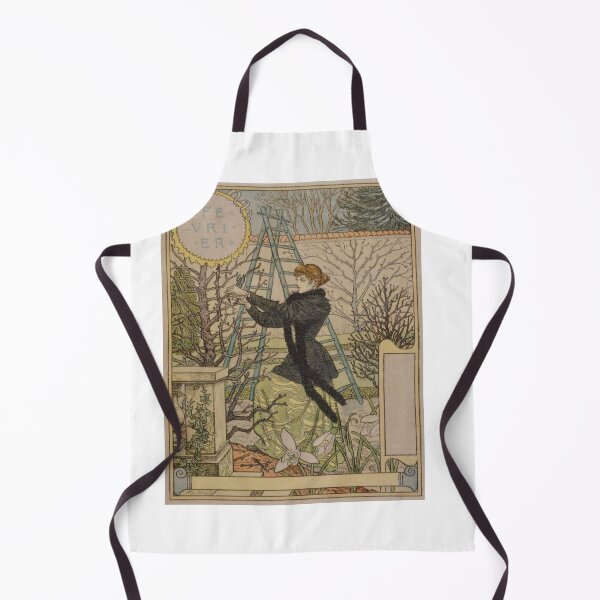 Item preview,  Eugene Grasset  February designed and sold by TeeARTHY.