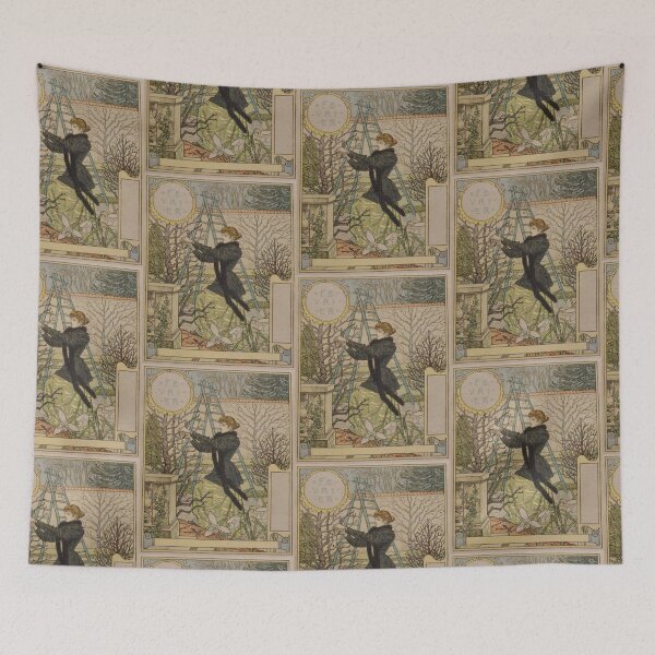 Item preview,  Eugene Grasset  February designed and sold by TeeARTHY.