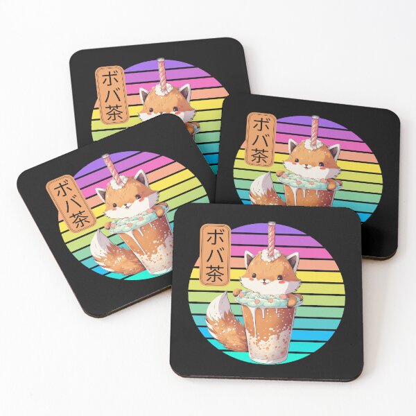 Item preview, Kawaii Boba Milk Tea designed and sold by MythicalSticker.
