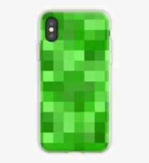 Minecraft Creeper replica iPhone Case