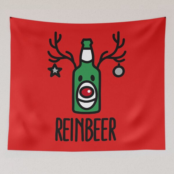 Item preview, Reinbeer = Reindeer + Beer designed and sold by LaundryFactory.