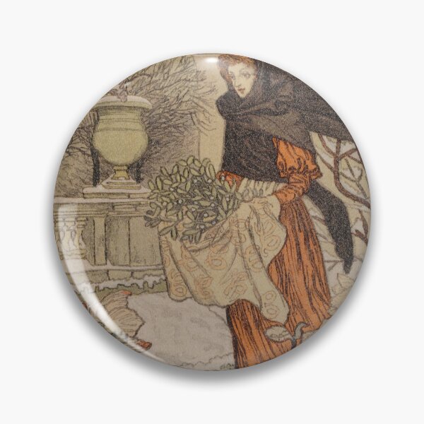 Item preview, Eugene Grasset December designed and sold by TeeARTHY.