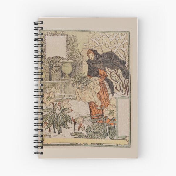 Item preview, Eugene Grasset December designed and sold by TeeARTHY.