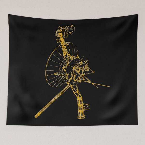 Item preview, NASA Voyager Diagram designed and sold by kuroderuta.