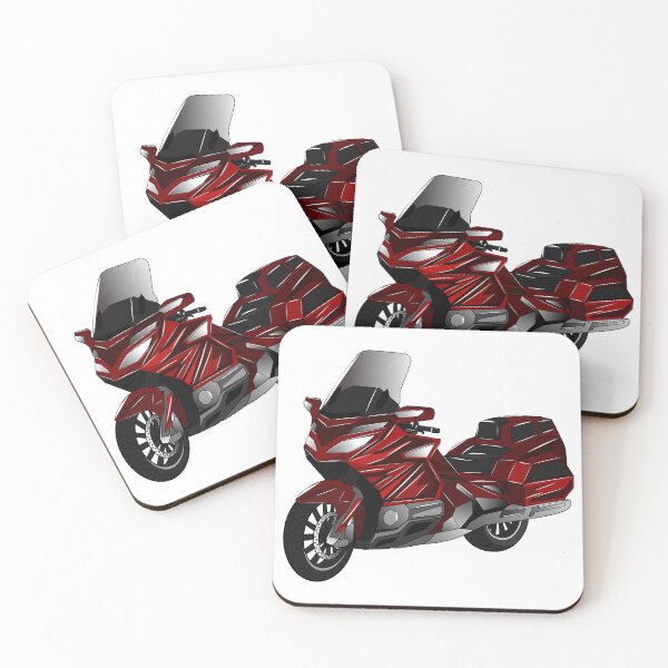 Artikelvorschau, Touring-Motorrad-Cartoon-Illustration entworfen und verkauft von Misscartoon.