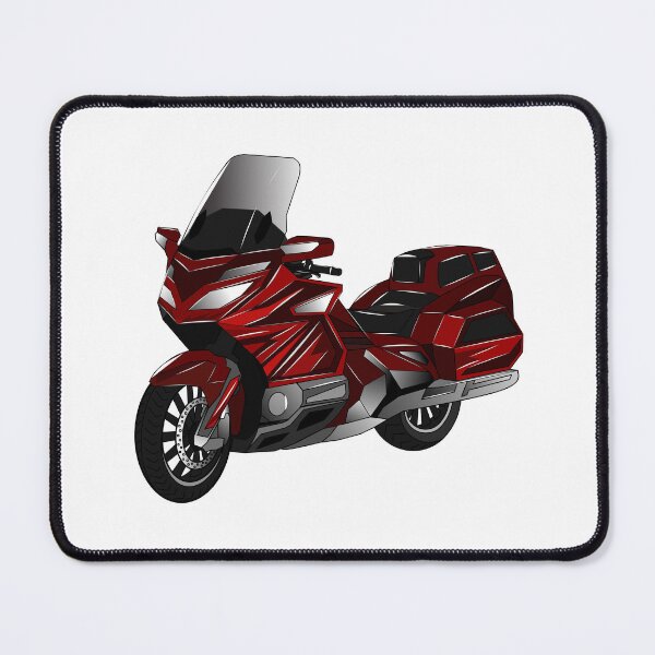 Item preview, Touring motorcycle cartoon illustration  designed and sold by Misscartoon.