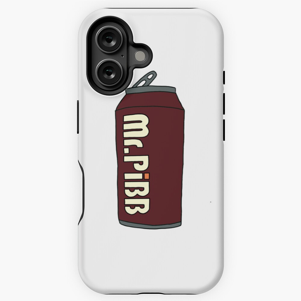 Mr. Pibb Can&quot; iPhone Case for Sale by design-lx | Redbubble