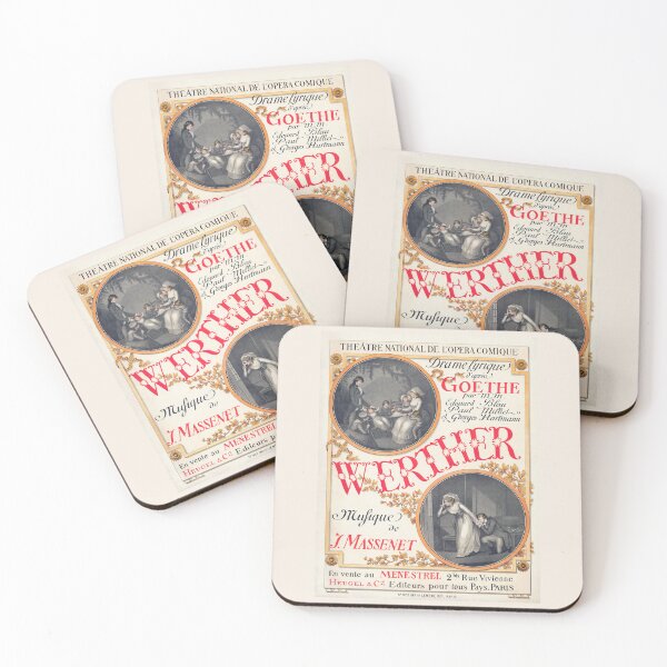 Item preview, Eugene Grasset  Poster for the premiere of Jules Massenet's Werther designed and sold by TeeARTHY.