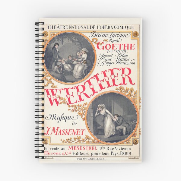 Item preview, Eugene Grasset  Poster for the premiere of Jules Massenet's Werther designed and sold by TeeARTHY.