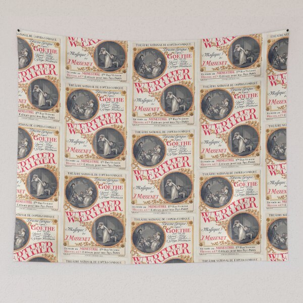 Item preview, Eugene Grasset  Poster for the premiere of Jules Massenet's Werther designed and sold by TeeARTHY.