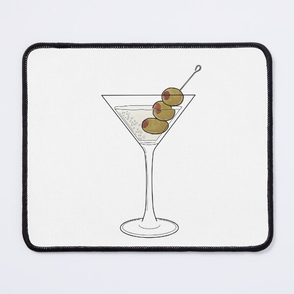 Item preview, Dry Martini Glass with Olives designed and sold by madikez.