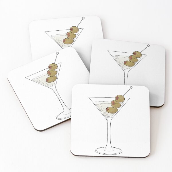 Item preview, Dry Martini Glass with Olives designed and sold by madikez.