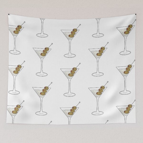 Item preview, Dry Martini Glass with Olives designed and sold by madikez.