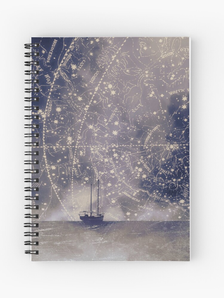 Thumbnail 1 of 3, Journal, Star maps designed and sold by SLUGDRAWS.