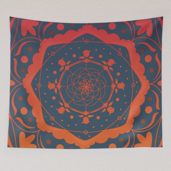 Item preview, Flower mandala (colorful) designed and sold by GAP90.