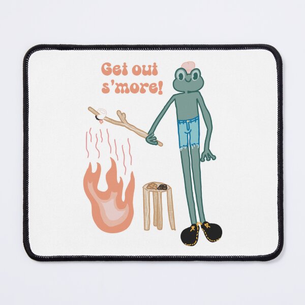 Item preview, Frog Roasting Marshmallow – Get Out S’more designed and sold by marnilauren.
