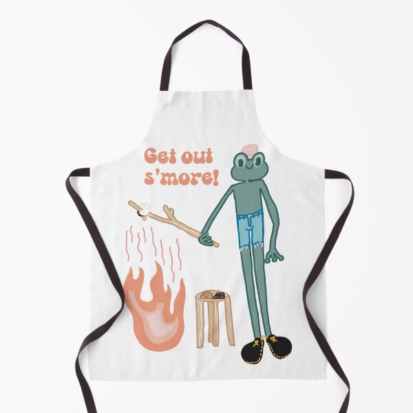 Item preview, Frog Roasting Marshmallow – Get Out S’more designed and sold by marnilauren.
