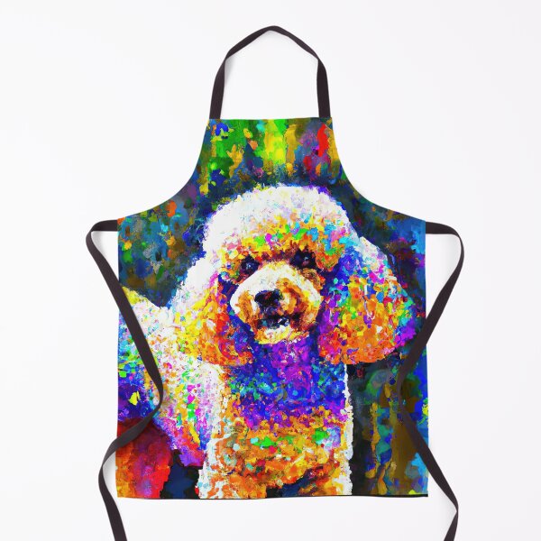 Item preview, Poodle vibrant colors designed and sold by AIK9Artwork.