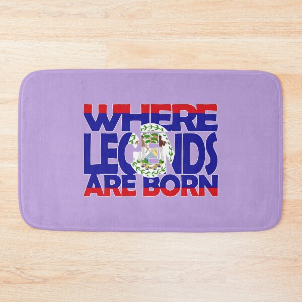 Item preview, Belize Flag - Where Legends Are Born - Belizean - Soca Mode designed and sold by Soca-Mode.