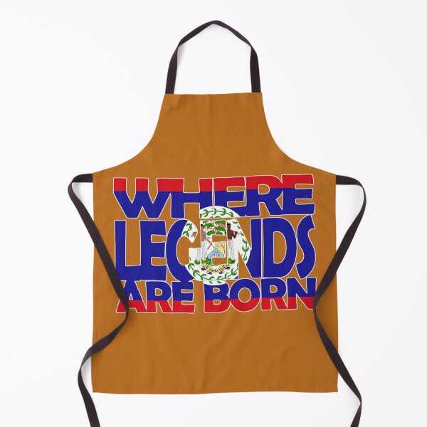 Item preview, Belize Flag - Where Legends Are Born - Belizean - Soca Mode designed and sold by Soca-Mode.