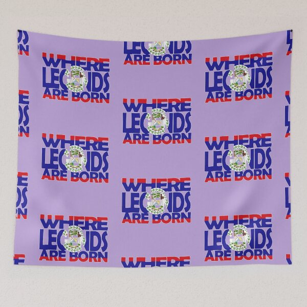Item preview, Belize Flag - Where Legends Are Born - Belizean - Soca Mode designed and sold by Soca-Mode.