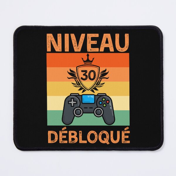 Item preview, Niveau Anniversaire 30 ans Gamer humour  designed and sold by Niko Samuel.