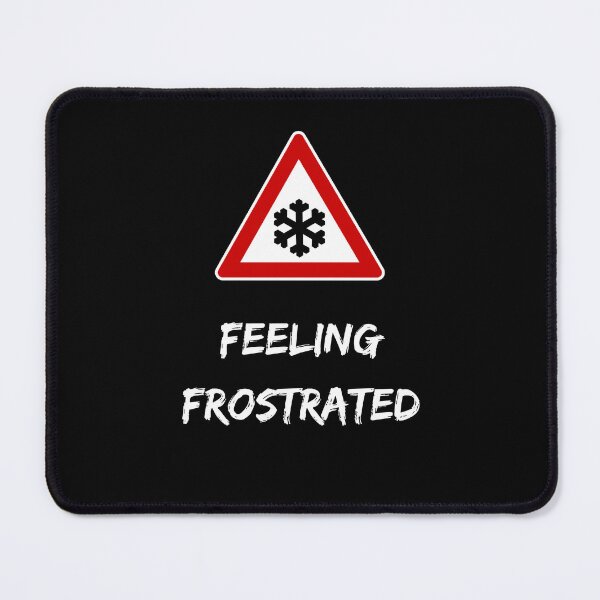 Item preview, Too cold always cold in winter funny frost wordplay snow road sign designed and sold by Artstastic.