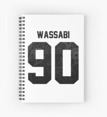 Alex Wassabi - Dark Pattern Spiral Notebook