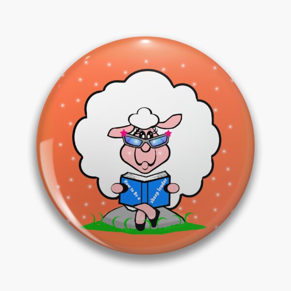 Item preview, A quiet and studious sheep  designed and sold by Shirley cute art .