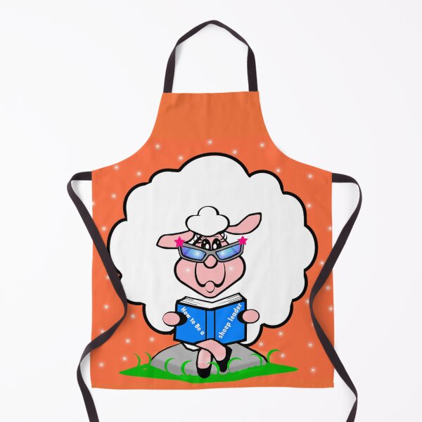 Item preview, A quiet and studious sheep  designed and sold by Shirley cute art .