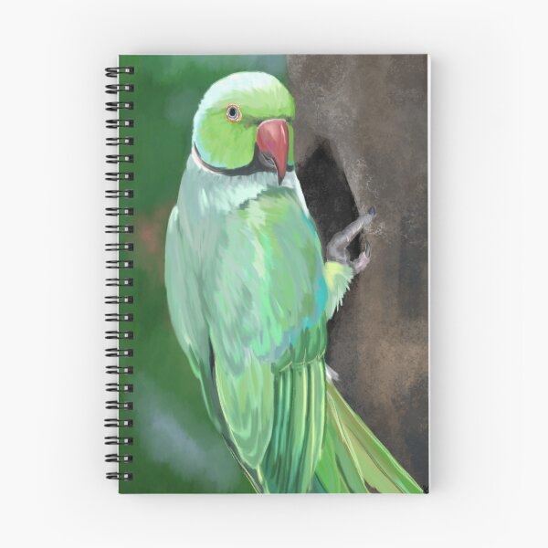 Item preview, Indian Ringneck Parakeet designed and sold by Becky Laine.