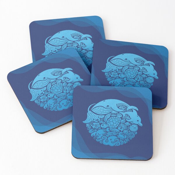 Item preview, Aquatic Blues designed and sold by Wayne Minnis.