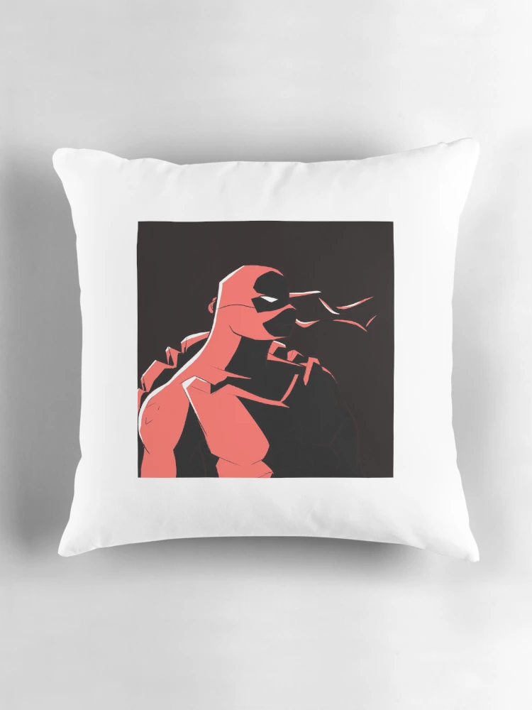 Thumbnail 3 of 4, Pillow, Comic Style Rise Raphael designed and sold by HotrodFebreeze.