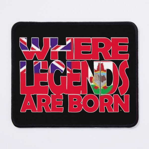 Item preview, Bermuda Flag - Where Legends Are Born - Bermudian - Soca Mode designed and sold by Soca-Mode.