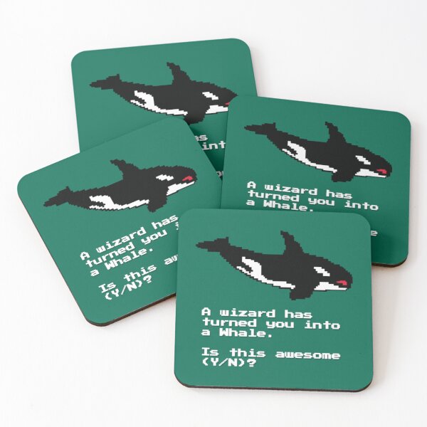 Item preview, A Wizard Has Turned You Into A Whale   designed and sold by JasApareltes.