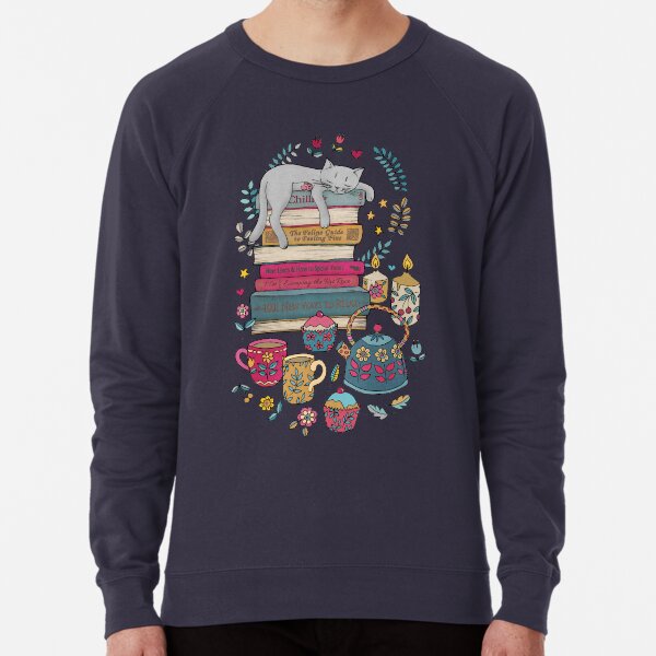 How to Hygge Like a Cat Lightweight Sweatshirt