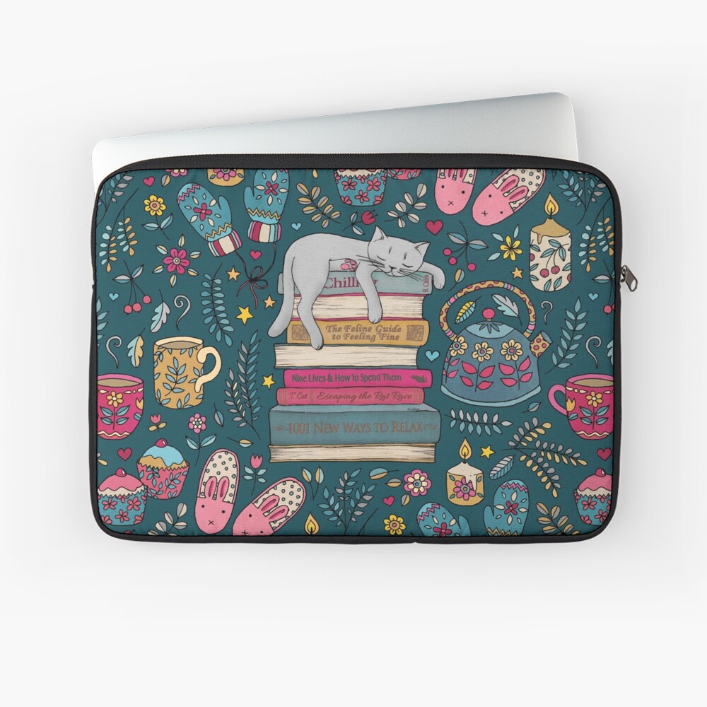 How to Hygge Like a Cat Laptop Sleeve