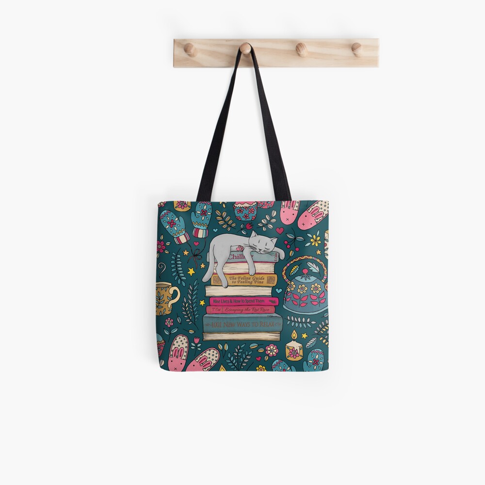 How to Hygge Like a Cat Tote Bag