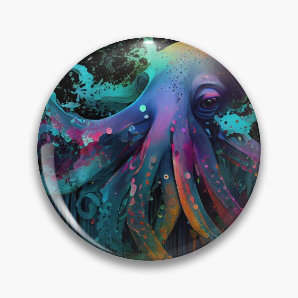 Aperçu de l'œuvre Répartition prismatique d'Octopus créée et vendue par Colourpixels.