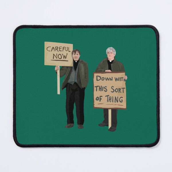 Item preview, Down With This Sort Of Thing..careful now!    designed and sold by JasApareltes.