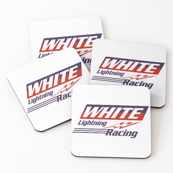 Item preview, White Lightning Racing designed and sold by Dark Monohue.