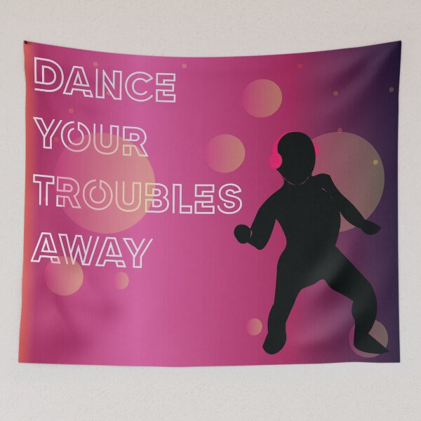 Item preview, Dance Your Troubles Away Retro Style  designed and sold by EsjCreative.