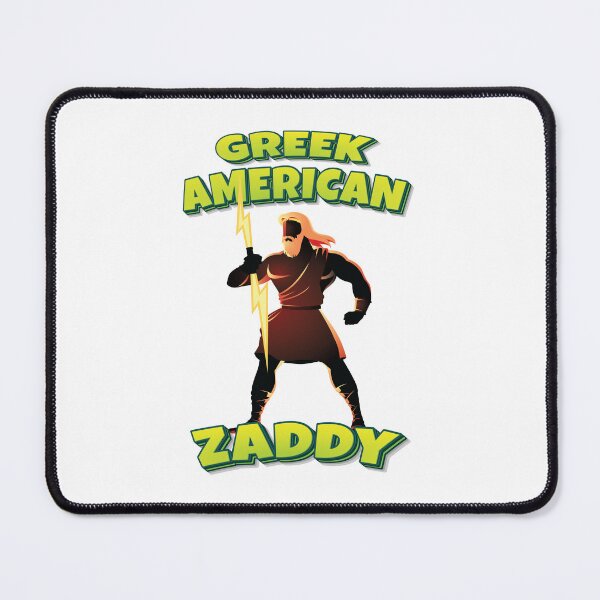 Artikelvorschau, Griechischer Amerikaner Zaddy Zeus griechischer Gott entworfen und verkauft von QueensNewYork.