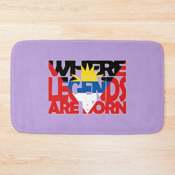 Item preview, Antigua Flag - Where Legends Are Born - Antiguan - Soca Mode designed and sold by Soca-Mode.