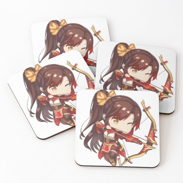 Item preview, Sagittarius the Archer Chibi Zodiac Anime Girl designed and sold by peachycrossing.
