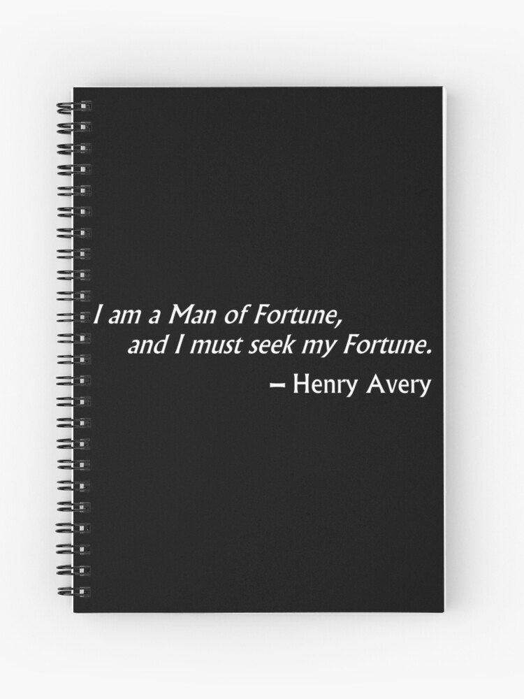 Man of Fortune - Henry Avery&quot; Journal for Sale by CGWolf13 | Redbubble